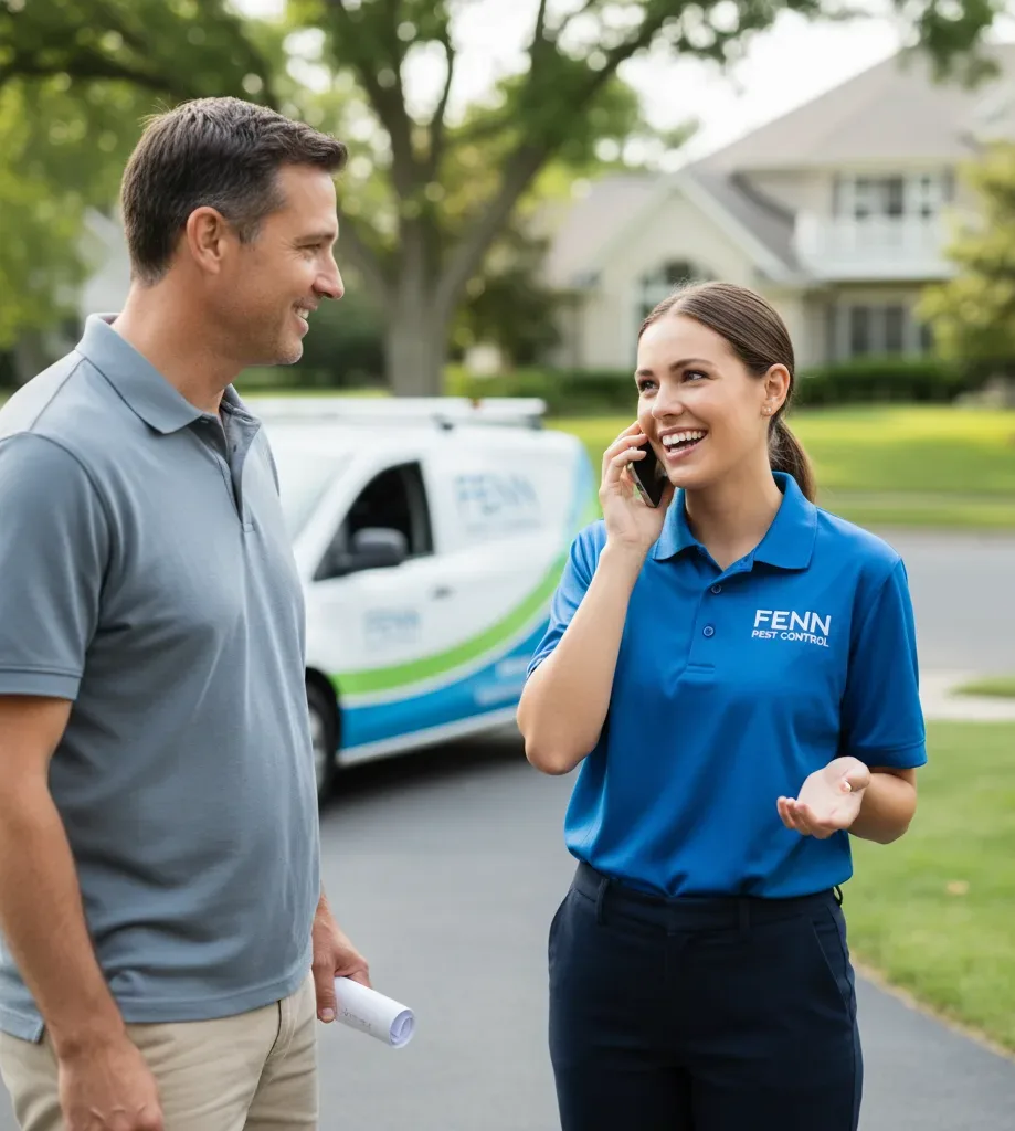 Fenn Pest Control customer support in Melrose